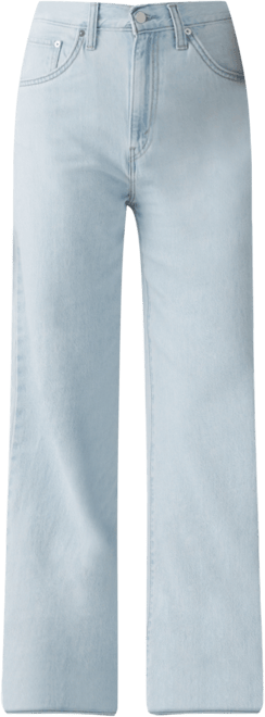 Women's Cinch-Waist Lightweight Baggy Jeans
