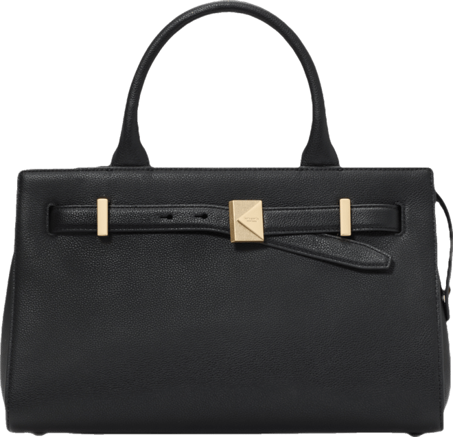 Kate spade black suede satchel & wallet store