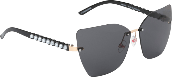 Betsey Johnson Pearl Square Sunglasses