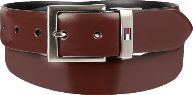 Men's Two-in-One Reversible Leather Dress Belt