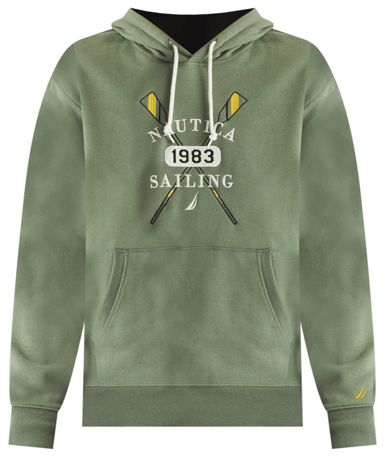 Men's Pullover Logo Graphic Hoodie