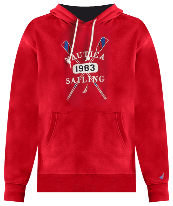 Men's Pullover Logo Graphic Hoodie