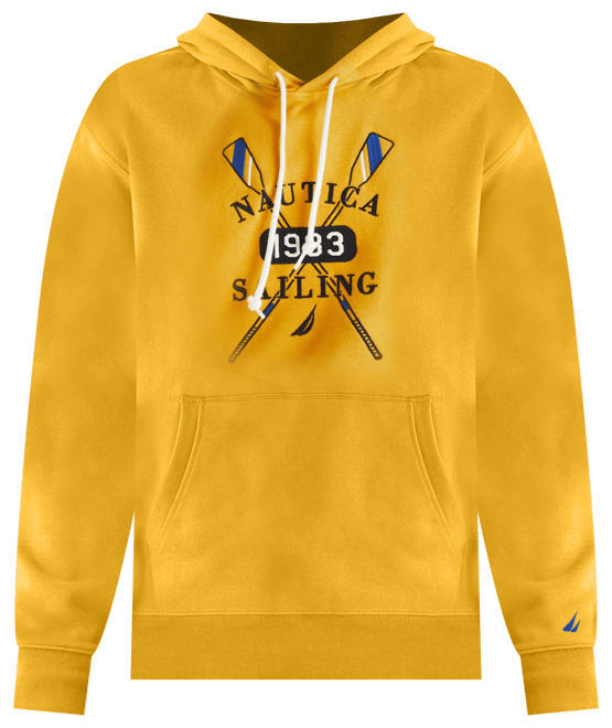 Men's Pullover Logo Graphic Hoodie