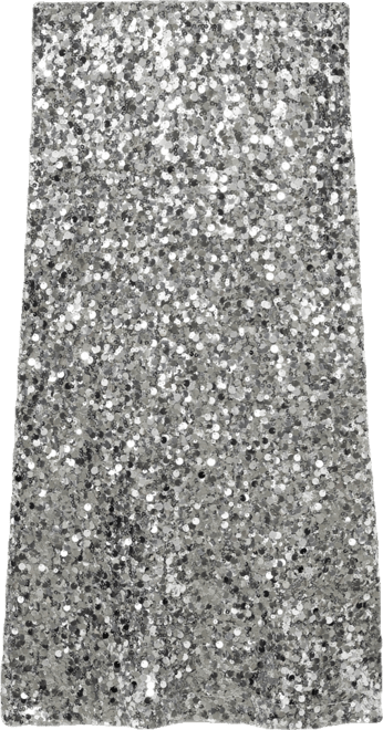 Women's Sequin Midi Skirt