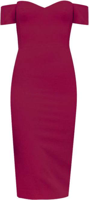 Bailey off the shoulder bodycon dress best sale