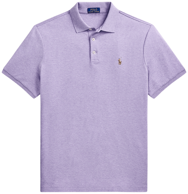 Men's Slim-Fit Soft Cotton Polo Shirt