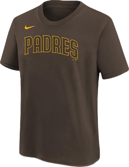 Big Boys  Manny Machado Brown San Diego Padres Home Player Name and Number T-shirt