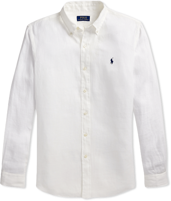 トップス Polo by Ralph Lauren linen shirt white Polo Ralph Lauren Linen Shirt | White | FARFETCH
