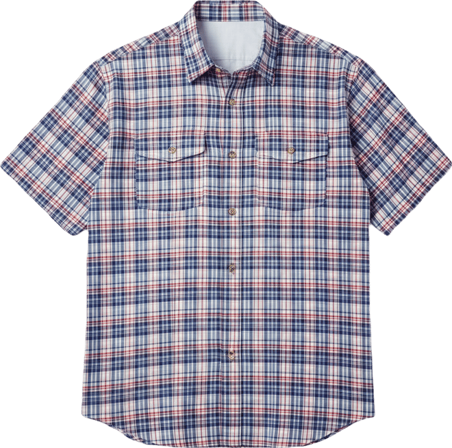 Big & Tall Short Sleeve Wrinkle-Free Sport Shirt