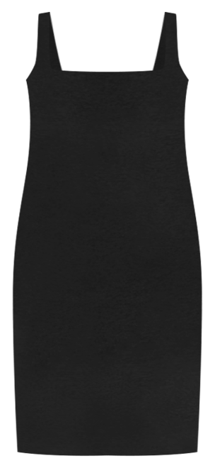 bonnie midi dress Bonnie – Blue Midi Dress with Square Neckline & Drop Waist
