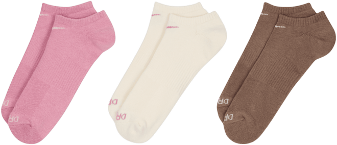 Nike Everyday Plus Cushion Training No-Show Socks (3 Pairs)