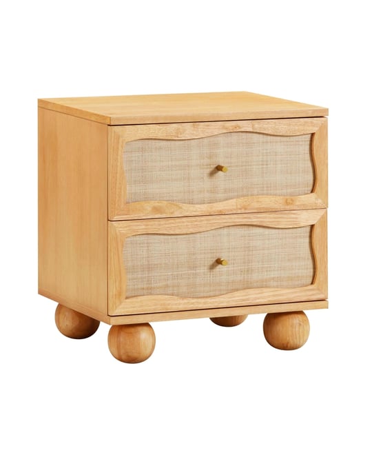 17" Wood Nightstand