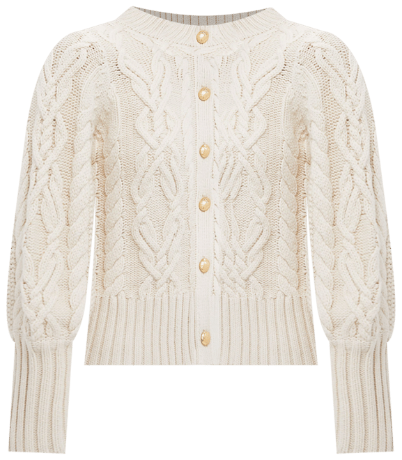 Navy Cotton Colette Cardigan