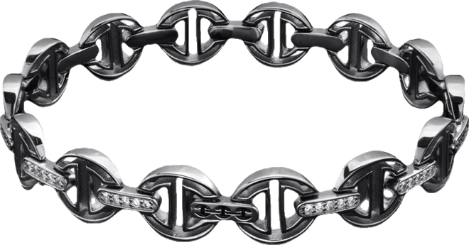 HOORSENBUHS Id Bracelet Diamond HOORSENBUHS 18K White Gold Diamond