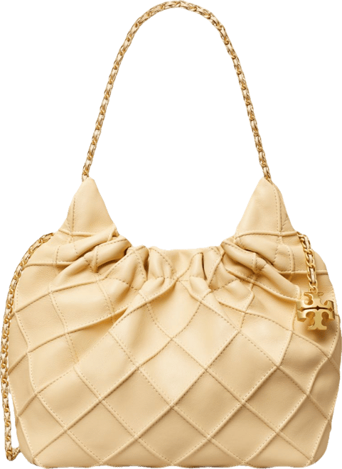 トートバッグ TORY BURCH Fleming Mini Hobo leather handbag Amazon.com: Tory Burch Women's Fleming Mini Hobo Bag, Black