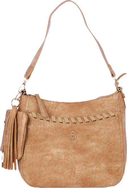 Julia Buxton Whip Stitch Vegan Leather Crossbody Bag