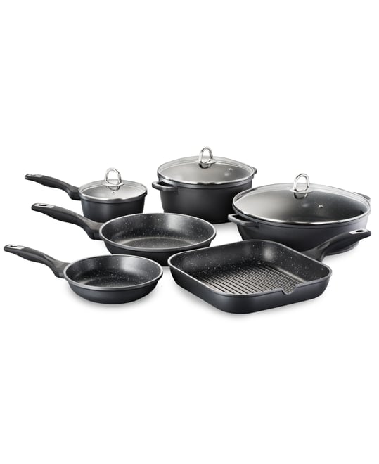 Granite 9pc Cast Aluminum Set
