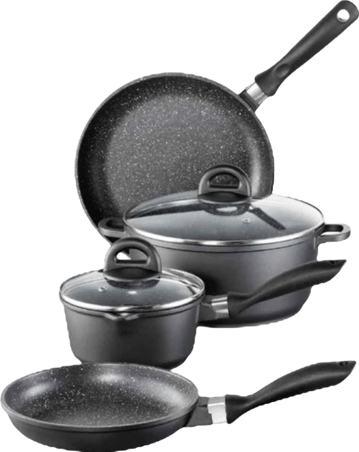 Stone 6pc Cast Aluminum Set