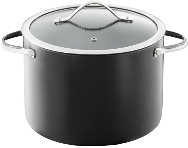 ID3 8qt Hard anodized Cast Stockpot