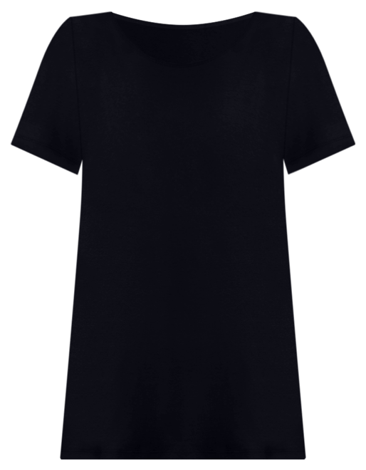 Women's Cotton Short-Sleeve Scoop-Neck Top, Exclusively at Macy's