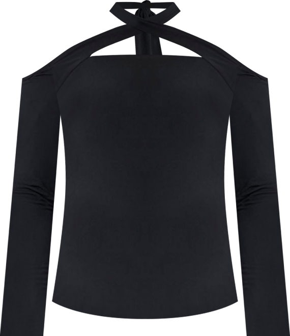 Women's Cross Front Cut Out Top