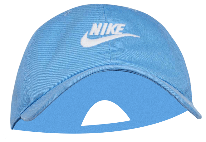 Nike Club Gorra desestructurada Futura Wash para niños