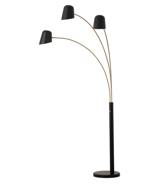 Culver 3 Light Arc Floor Lamp