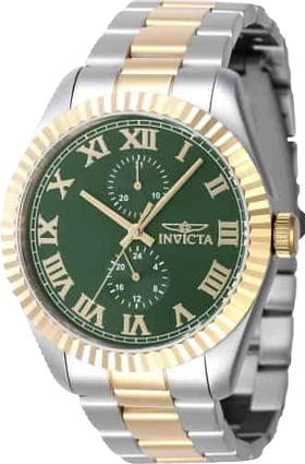 Men's 47427 Specialty Quartz Multifunction Green Dial Watch