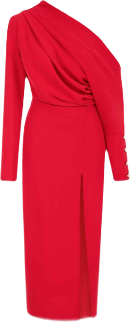 Women's Draped Maxi Dress