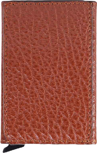 Men's Genuine Leather Venous Pattern Card Holder