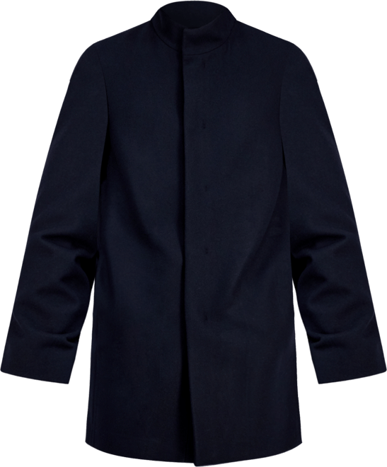 Men's Mayden Slim-Fit Wool Blend Overcoat