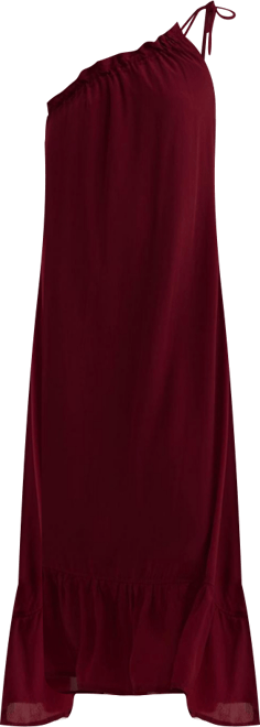 Women's One-shoulder Midi dress