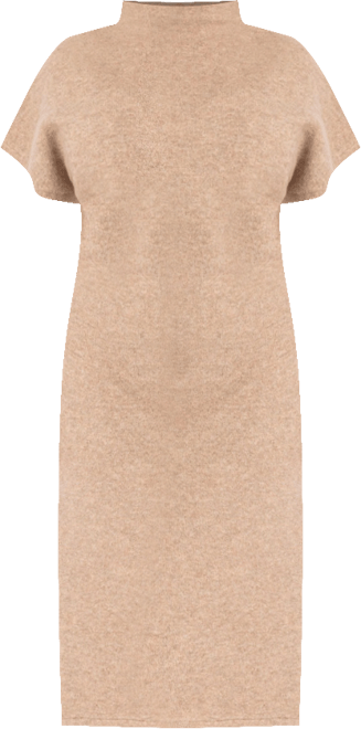 Women's Plus Size Short Sleeve Sweater Dress