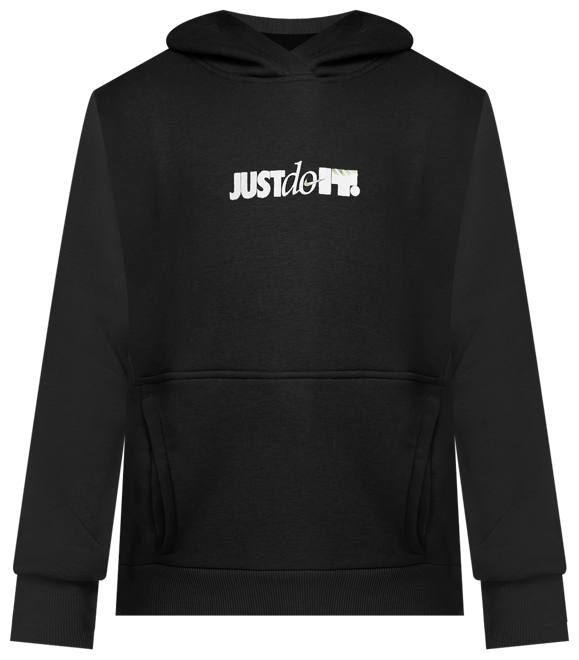 Nike Sportswear Club Fleece Sudadera con gorro para niños talla grande