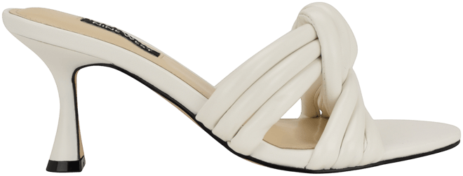 セール! Nine West 人気 ノット ドレス Norene サンダル Nine West Women's Norene Slip On Tapered Heel Dress Sandals