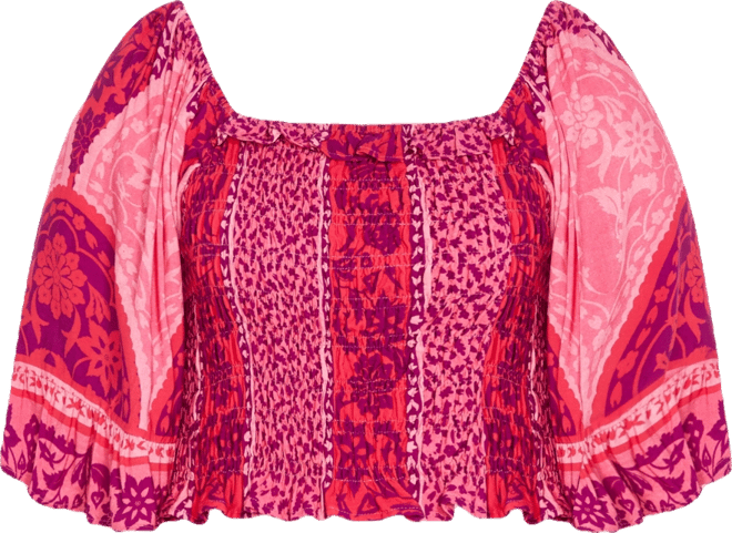 Plus Size Samara Print Top