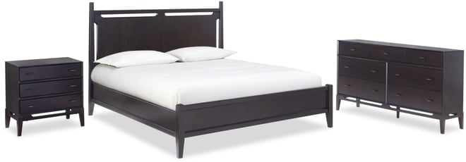 Addelyn 3 Pc. Set (Queen Panel Bed, Dresser & 3-Drawer Nightstand)