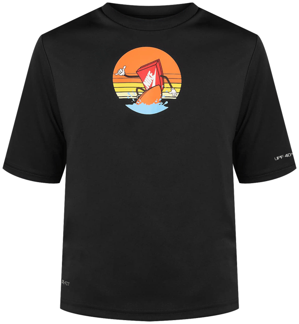 Nike Swim Hydroguard Dri-FIT Kısa Kollu Genç Çocuk (Erkek) Üstü