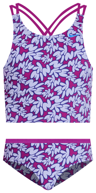 Nike Swim Big Kids' (Girls') Spiderback Midkini Set