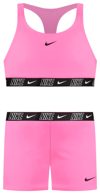 Nike Swim Big Kids' (Girls') Racerback Bikini and Shorts Set