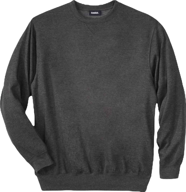 Big & Tall Ultra-Light Comfort Fleece Crewneck Sweatshirt