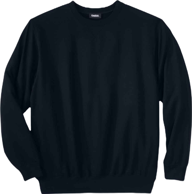 Big & Tall Ultra-Light Comfort Fleece Crewneck Sweatshirt