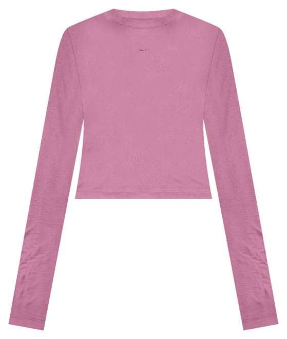Nike Sportswear Chill Knit Playera de manga larga slim cropped para mujer