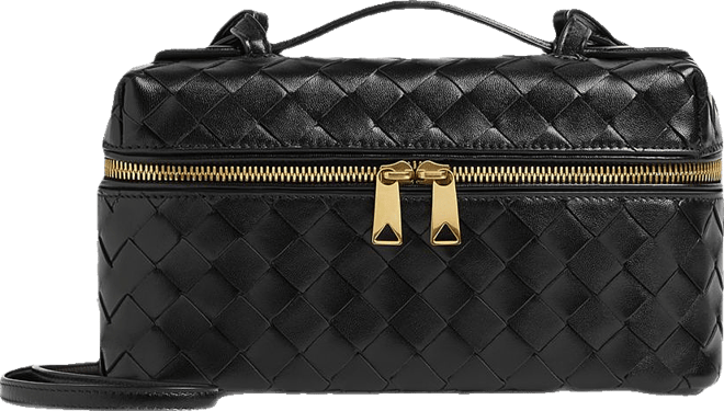 Bottega Veneta Bang Bang Intrecciato Leather Vanity Case