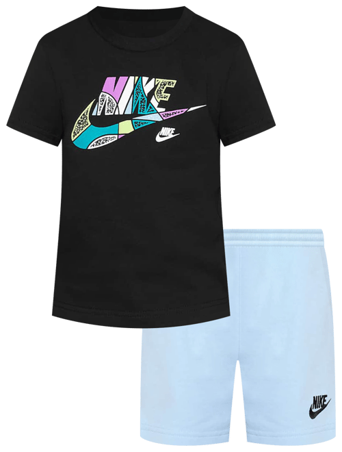 Nike Sportswear "Outside the Lines" Toddler 2-Piece French Terry Shorts Set