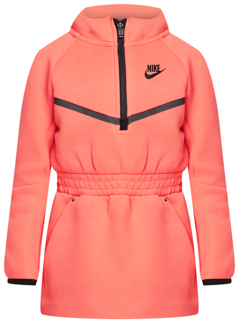 Nike Tech Fleece Vestido para niña pequeña
