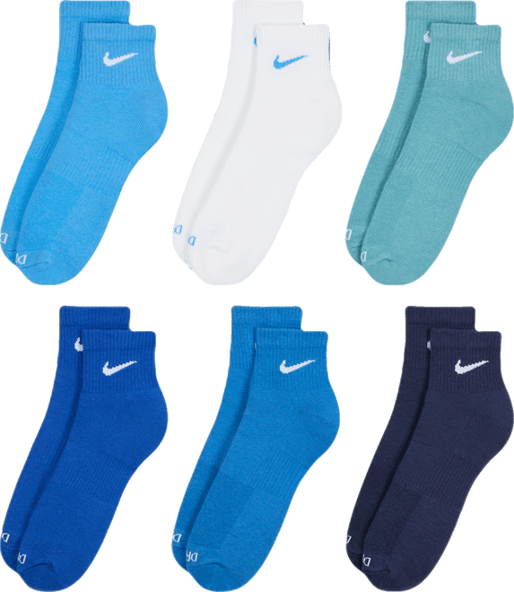 Nike Everyday Plus Cushioned Training Ankle Socks (6 Pairs)