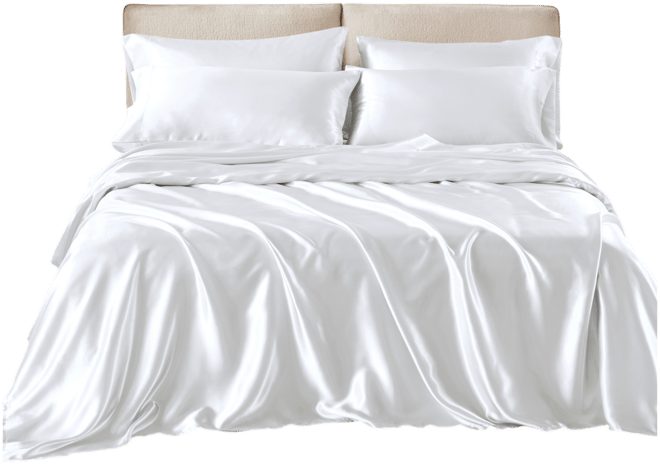 Satin 4-Pc. Sheet Set, Twin