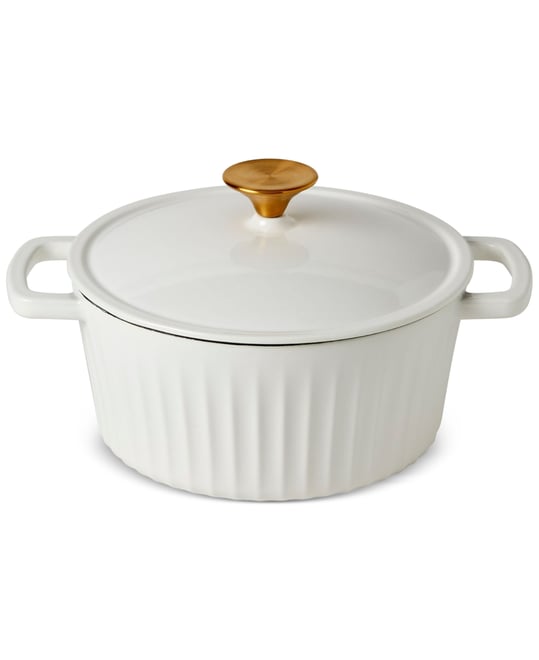 Sage Green 3-Quart Enameled Cast Iron Dutch Oven