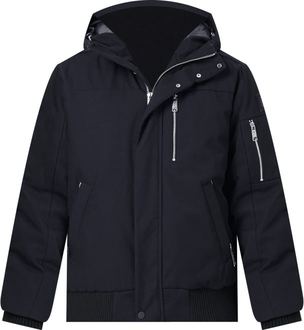 Men's Hooded Bomber Jacket